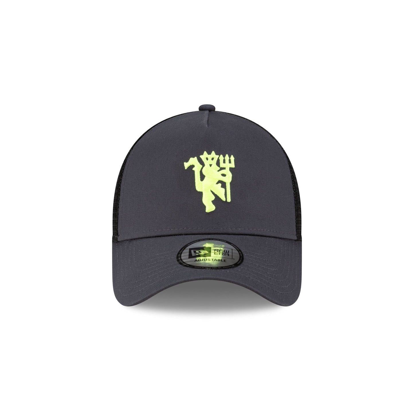Manchester United FC Cyber Yellow Pop 9FORTY A-Frame Snapback Hat