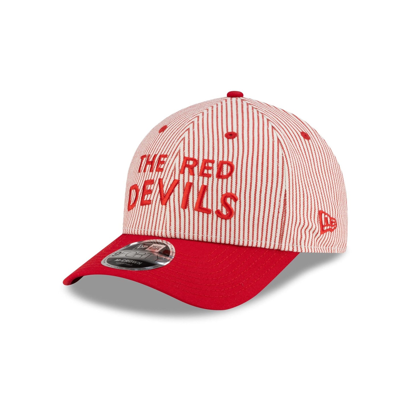 Manchester United FC Pinstripe 9FORTY M-Crown Snapback Hat
