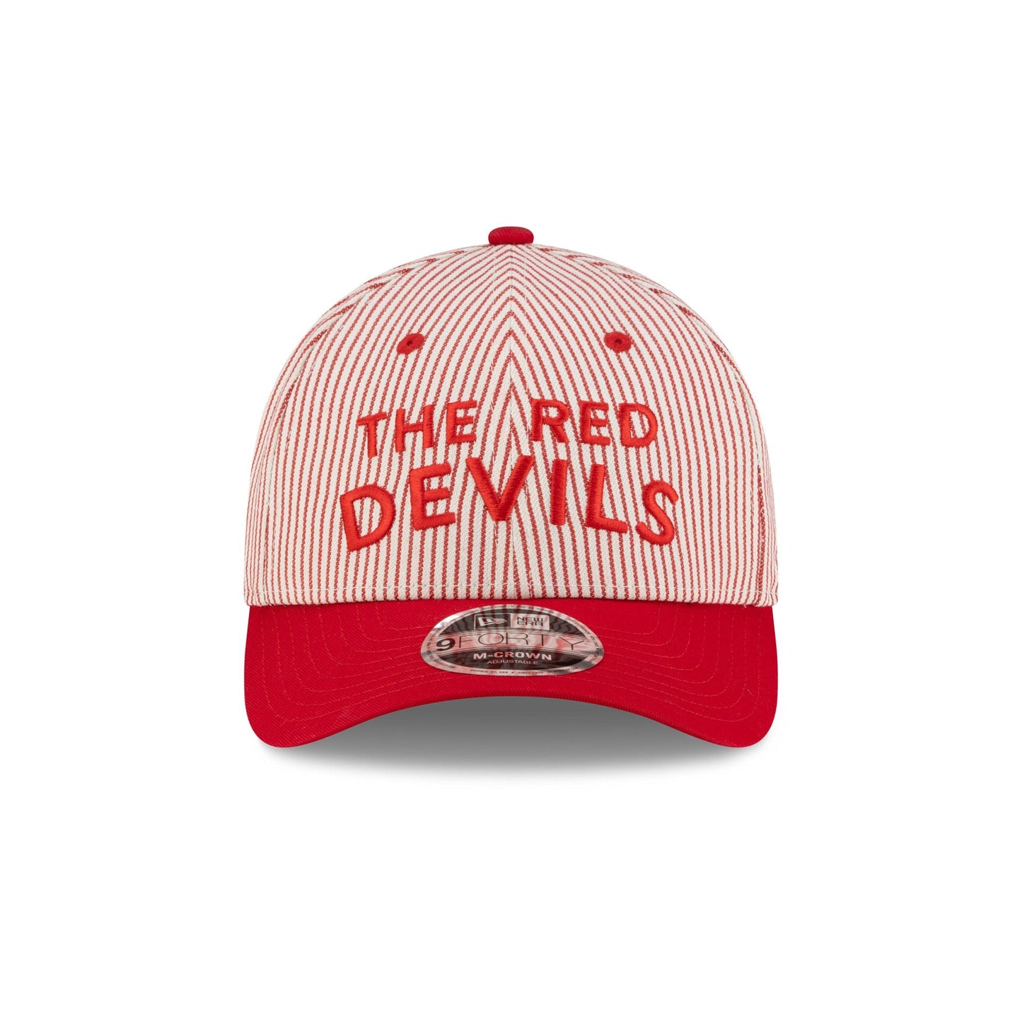 Manchester United FC Pinstripe 9FORTY M-Crown Snapback Hat