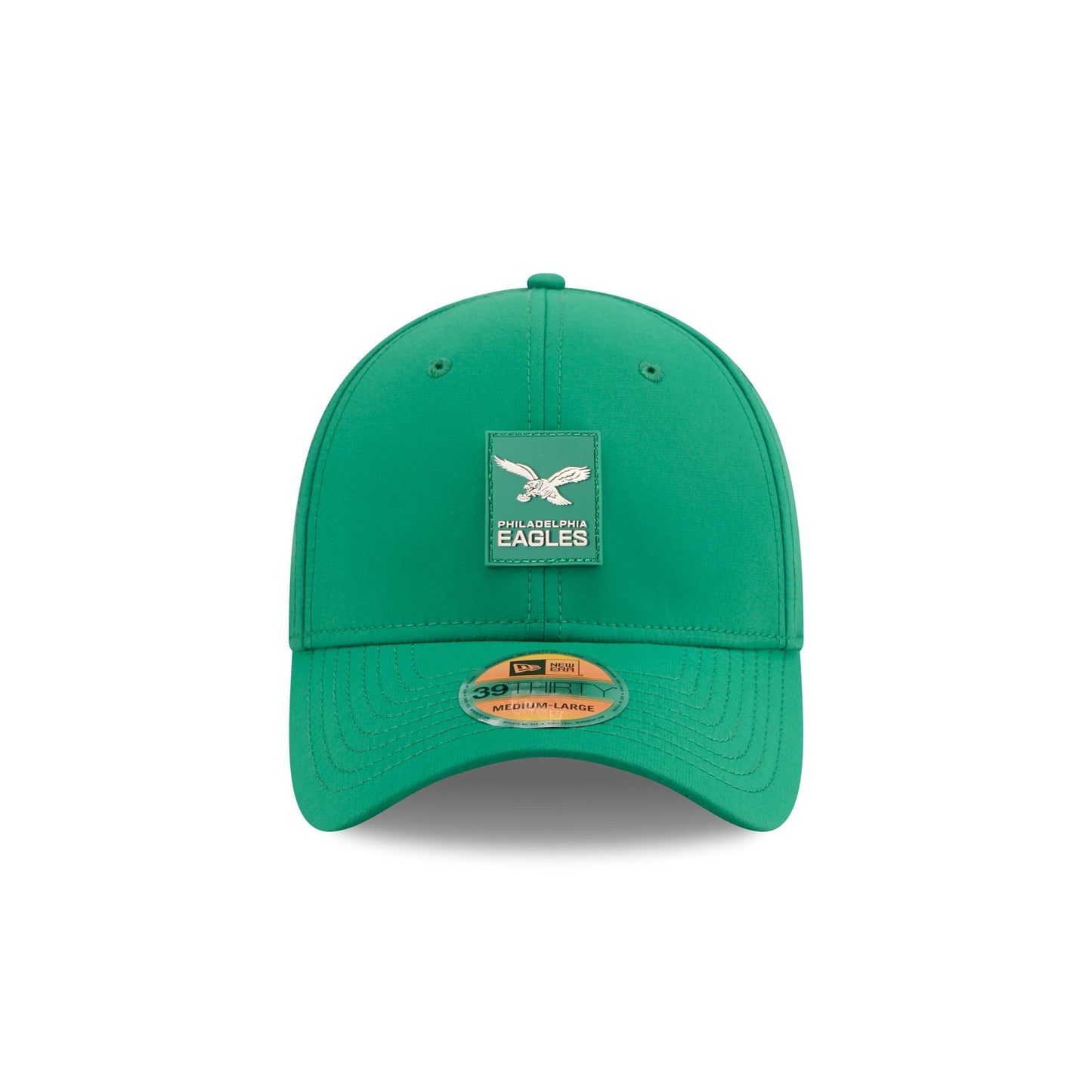 Philadelphia Eagles 2025 Sideline Hot Weather Historic 39THIRTY Stretch Fit Hat