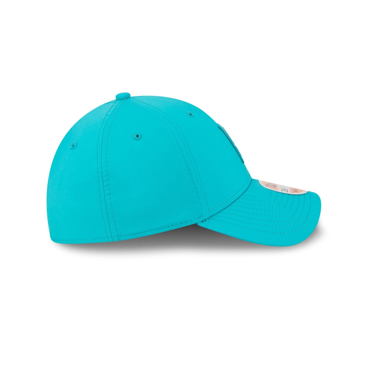 Miami Dolphins 2025 Sideline Hot Weather 39THIRTY Stretch Fit Hat