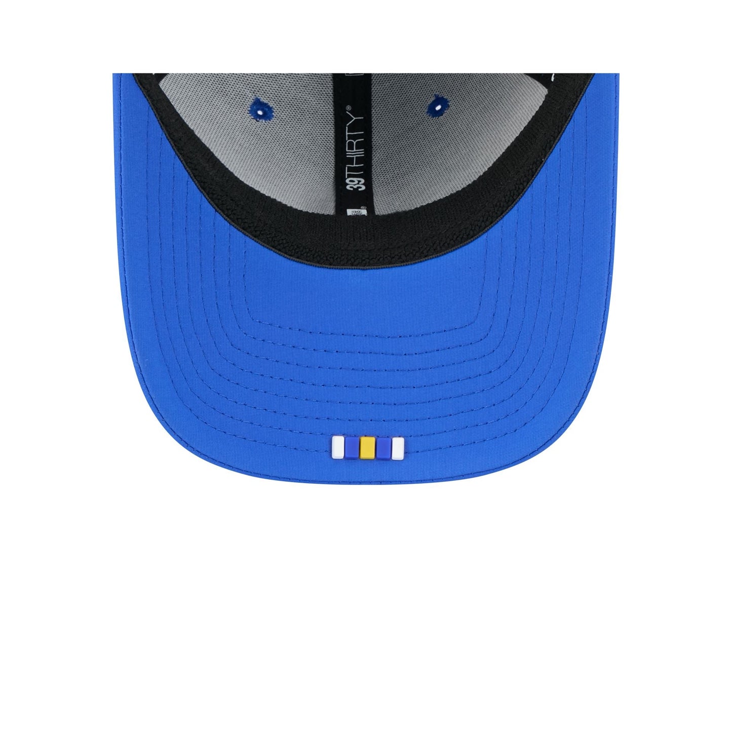 Los Angeles Rams 2025 Sideline Hot Weather 39THIRTY Stretch Fit Hat