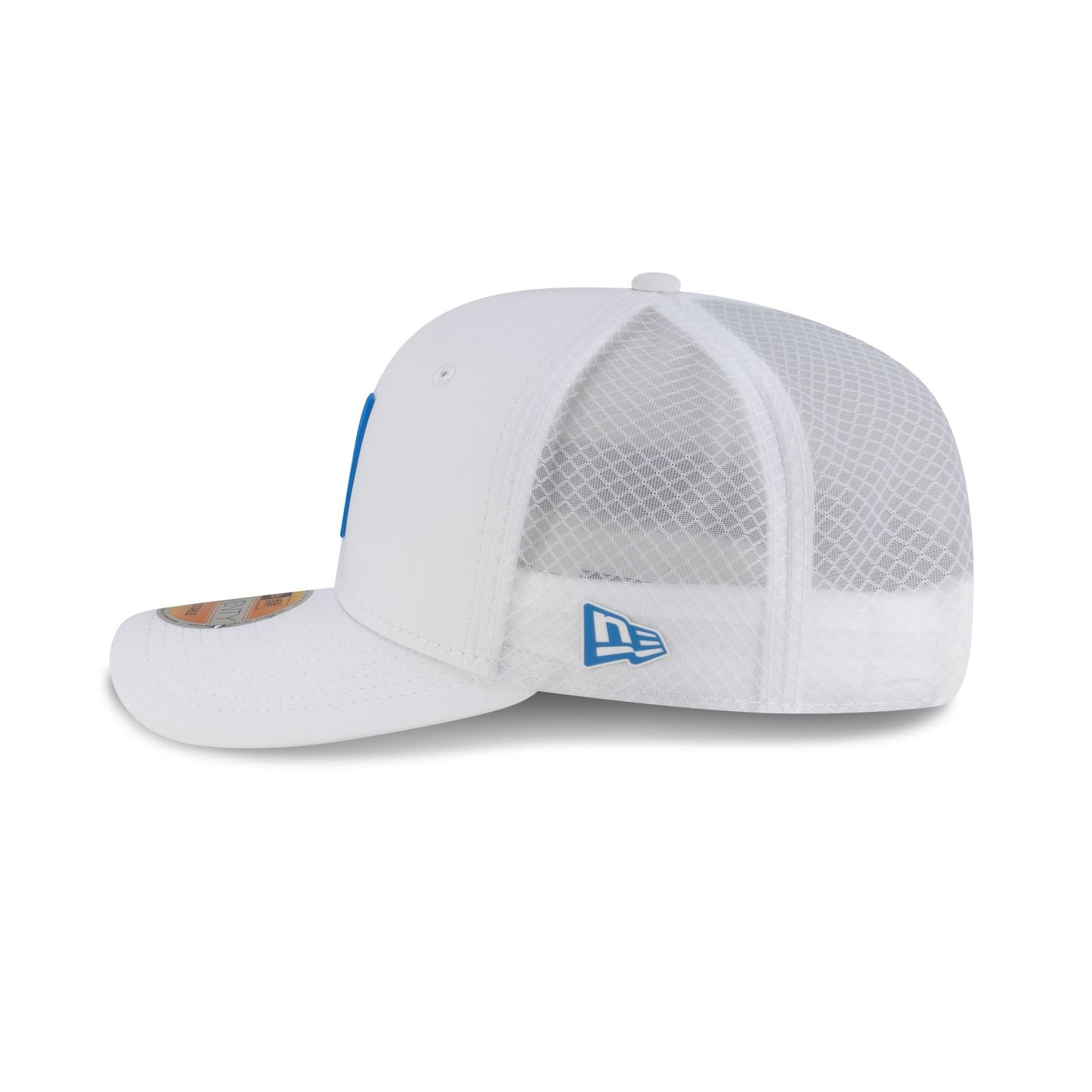 Detroit Lions 2025 Sideline Hot Weather White 9SEVENTY Trucker Hat