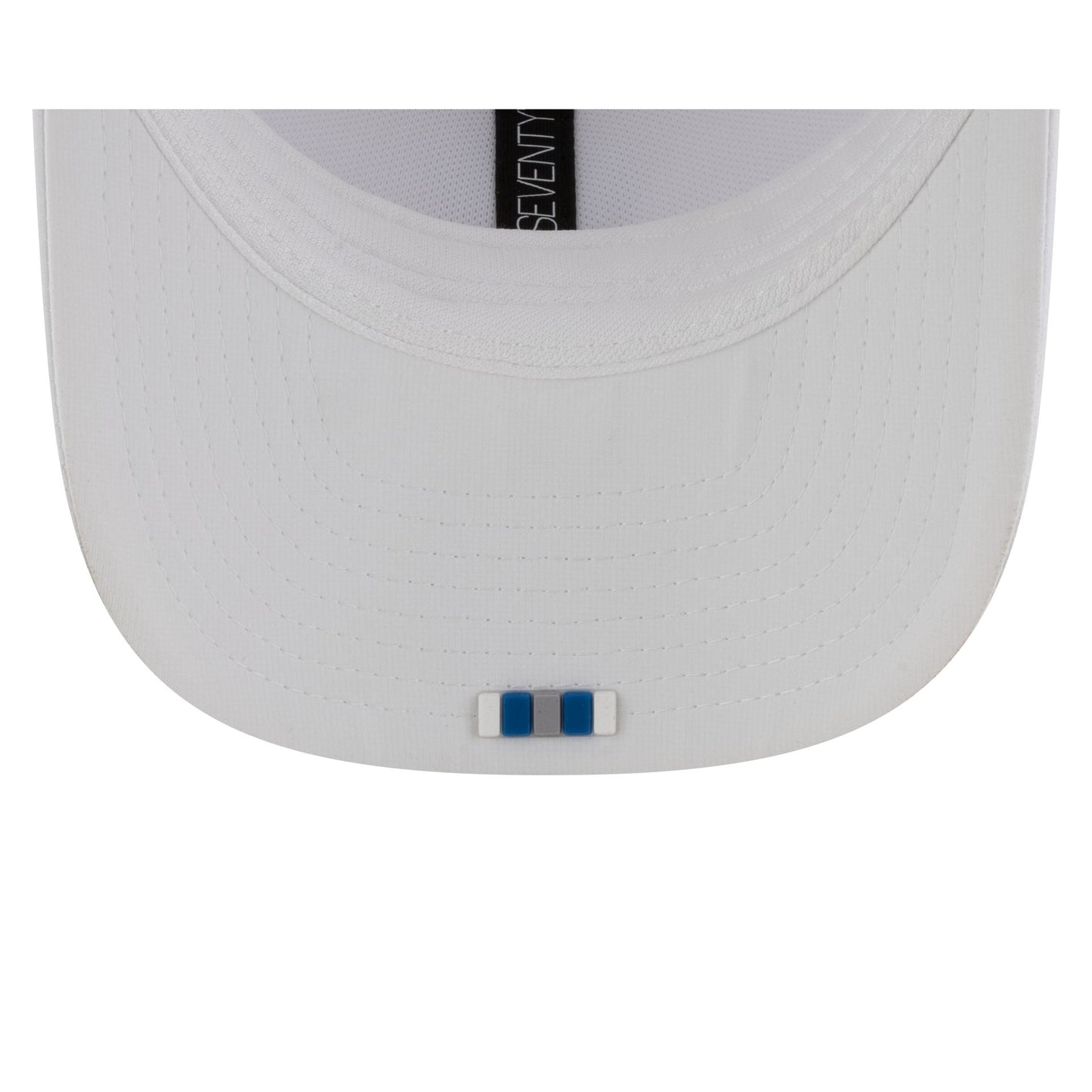 Detroit Lions 2025 Sideline Hot Weather White 9SEVENTY Trucker Hat