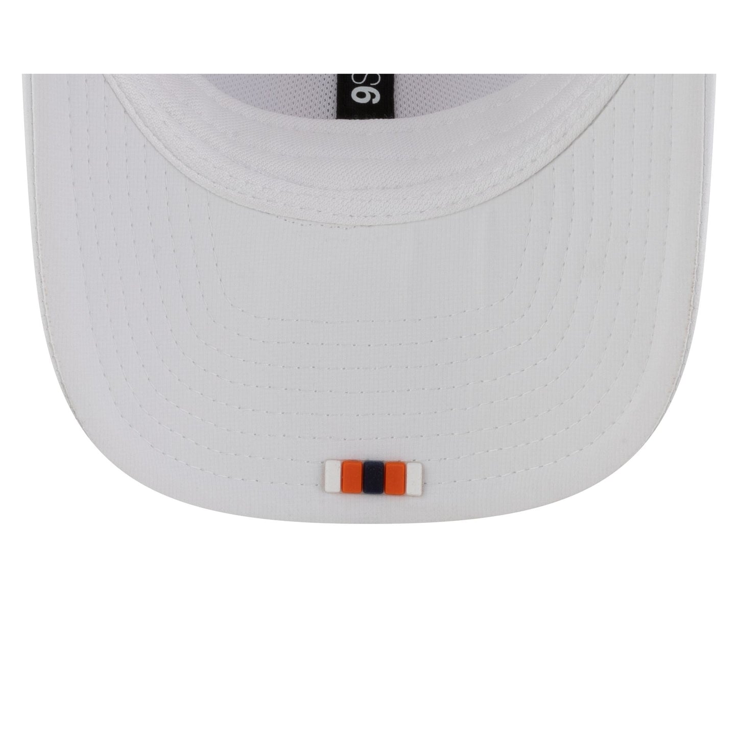 Denver Broncos 2025 Sideline Hot Weather White 9SEVENTY Trucker Hat