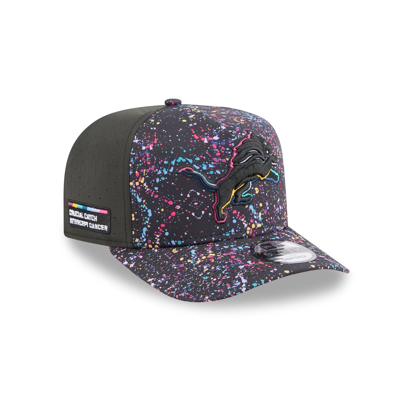 Detroit Lions 2025 Crucial Catch 9FIFTY A-Frame Snapback Hat