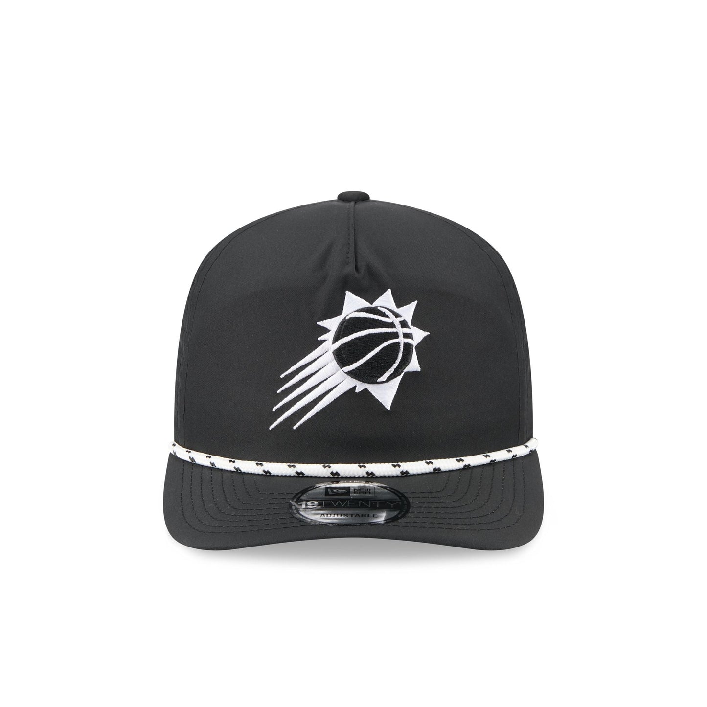 Phoenix Suns Black and White Rope 19TWENTY Snapback Hat
