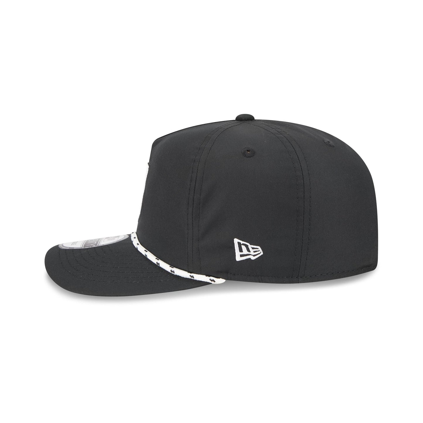 Vegas Golden Knights Black and White Rope 19TWENTY Snapback Hat