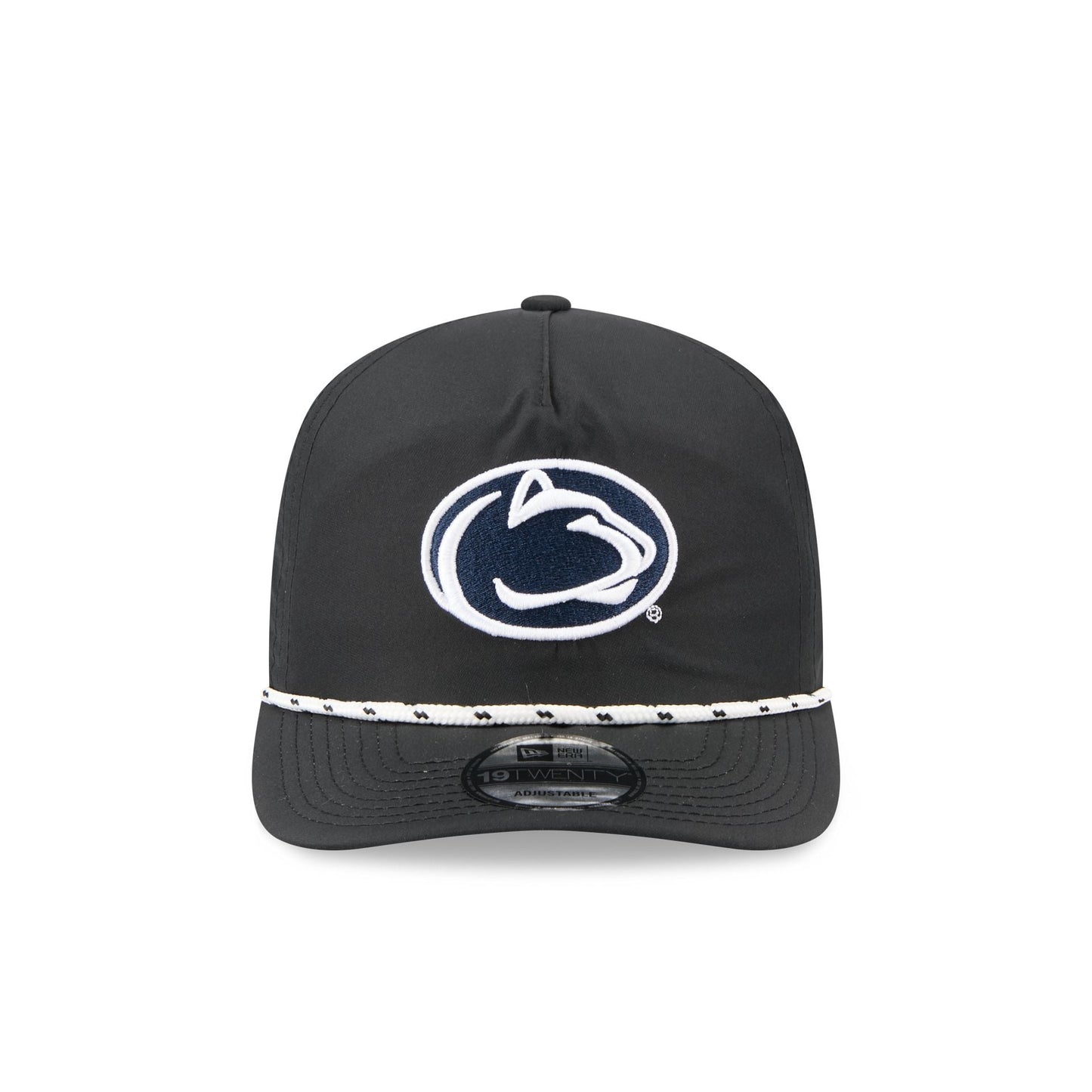 Penn State Nittany Lions Black and White Rope 19TWENTY Snapback Hat