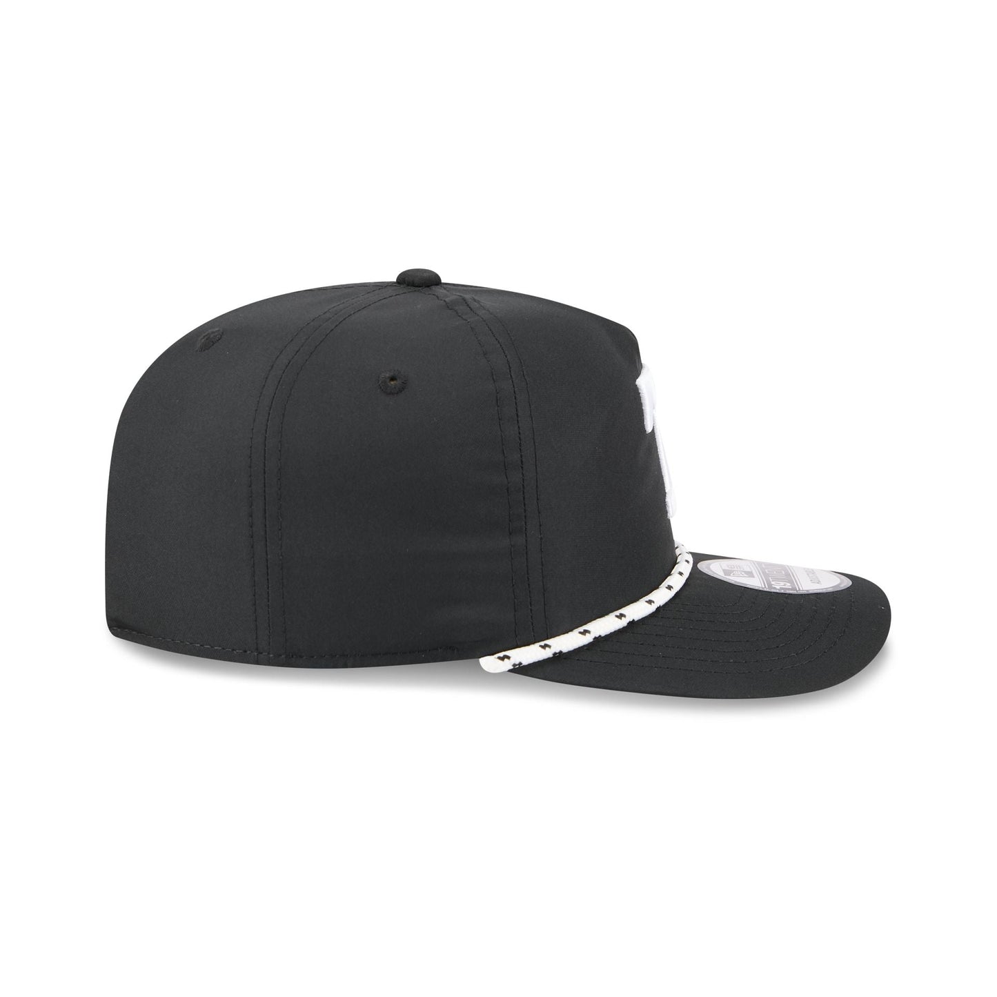 Tennessee Volunteers Black and White Rope 19TWENTY Snapback Hat