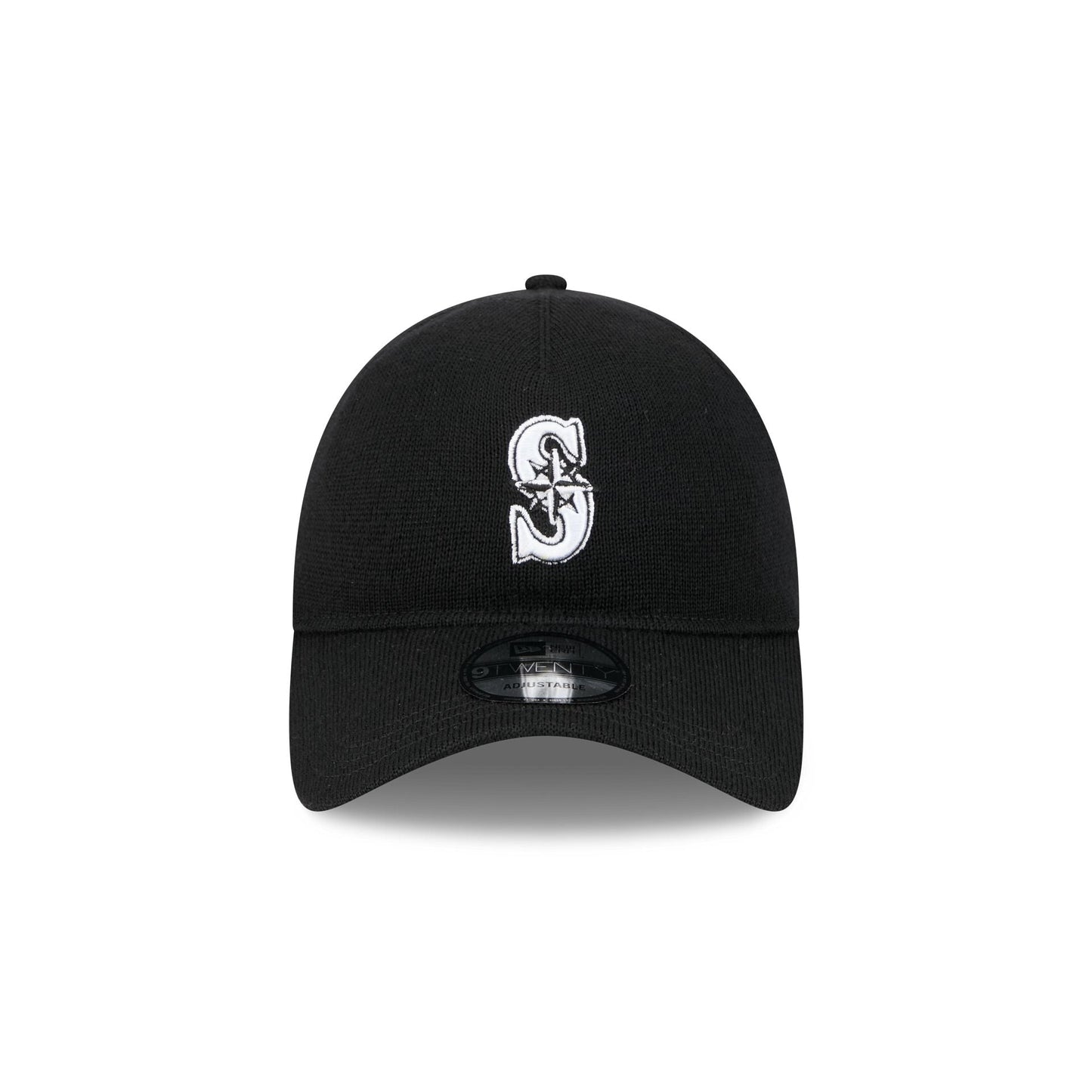 Seattle Mariners Merino Wool Black 9TWENTY Adjustable Hat