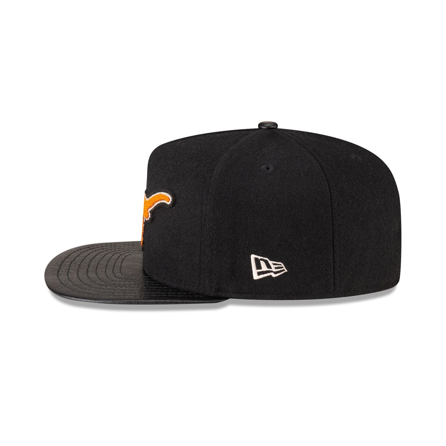 Texas Longhorns Wool Letterman 9FIFTY A-Frame Snapback Hat
