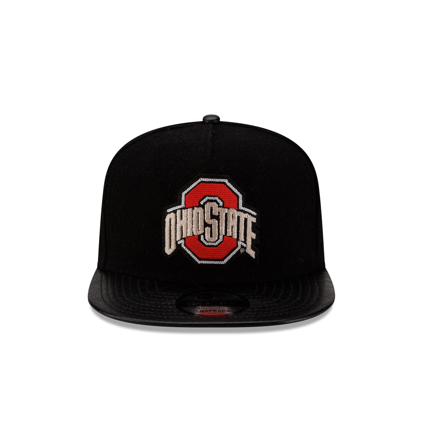 Ohio State Buckeyes Wool Letterman 9FIFTY A-Frame Snapback Hat