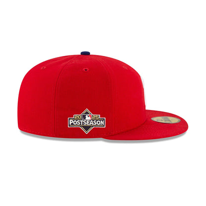 Philadelphia Phillies 2025 Post Season Side Patch 59FIFTY Fitted Hat