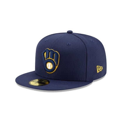 Milwaukee Brewers 2025 Post Season Side Patch 59FIFTY Fitted Hat