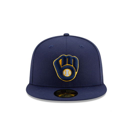 Milwaukee Brewers 2025 Post Season Side Patch 59FIFTY Fitted Hat