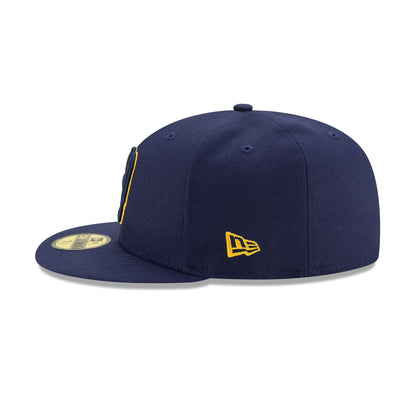 Milwaukee Brewers 2025 Post Season Side Patch 59FIFTY Fitted Hat