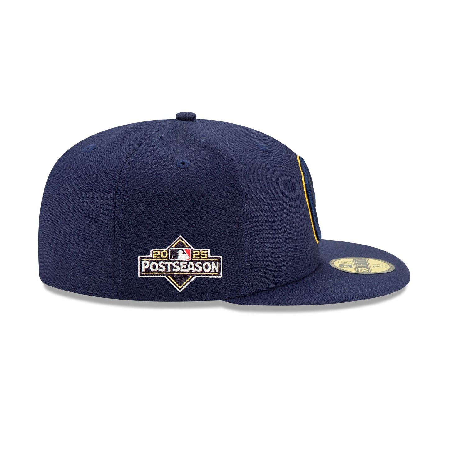 Milwaukee Brewers 2025 Post Season Side Patch 59FIFTY Fitted Hat