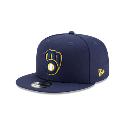 Milwaukee Brewers 2025 Post Season Side Patch 9FIFTY Snapback Hat