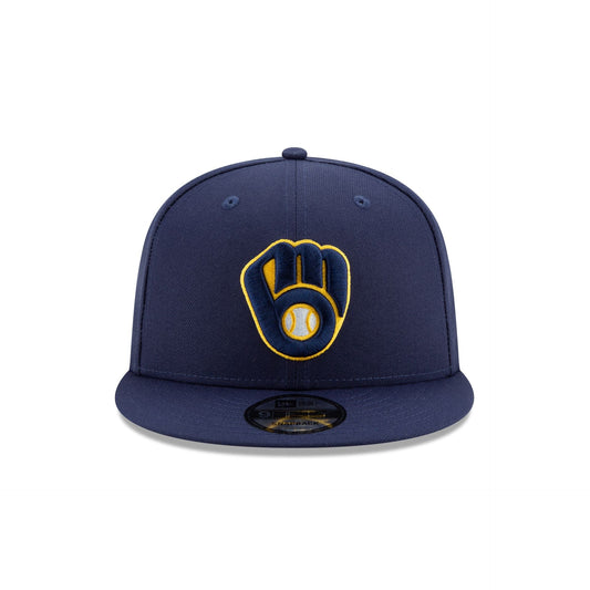 Milwaukee Brewers 2025 Post Season Side Patch 9FIFTY Snapback Hat