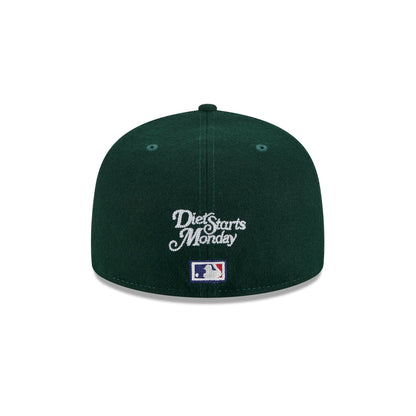 Washington Nationals Diet Starts Monday Can't Teach Taste Green 59FIFTY Fitted Hat