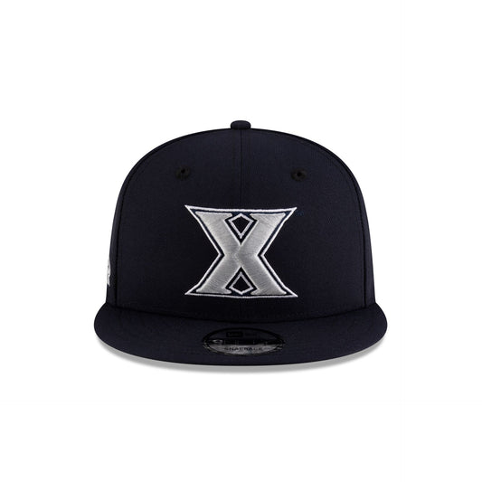 Xavier Musketeers Black 9FIFTY Snapback Hat