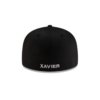 Xavier Musketeers Black 59FIFTY Fitted Hat