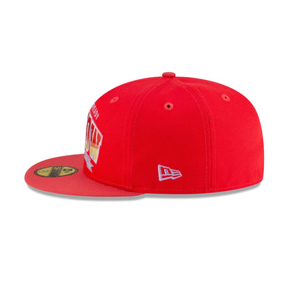 You Already Shnow University Red 59FIFTY Fitted Hat