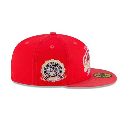 You Already Shnow University Red 59FIFTY Fitted Hat