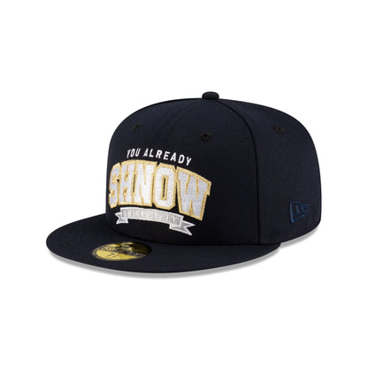 You Already Shnow University Navy 59FIFTY Fitted Hat