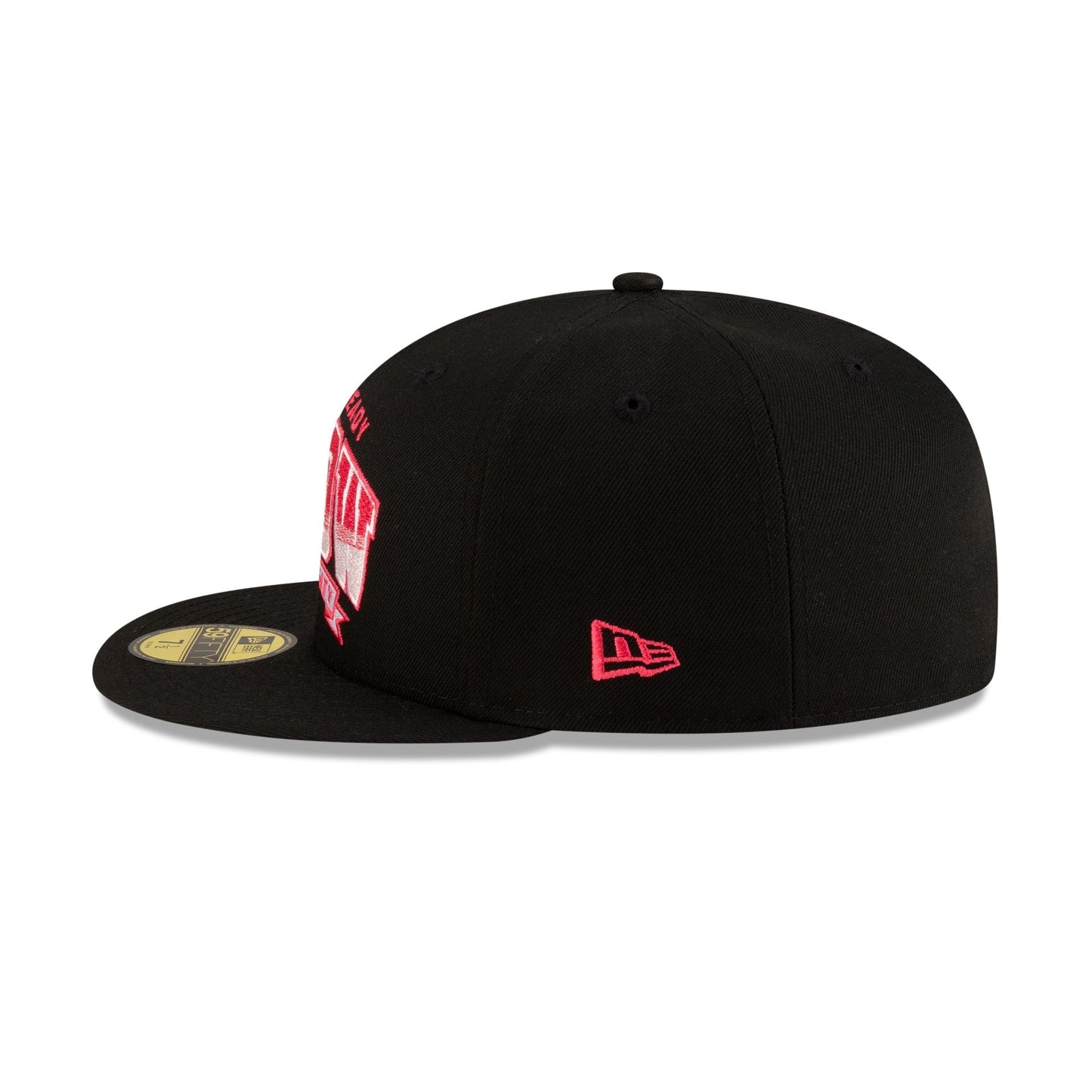 You Already Shnow University Black Pink 59FIFTY Fitted Hat