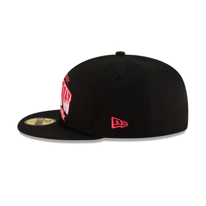 You Already Shnow University Black Pink 59FIFTY Fitted Hat