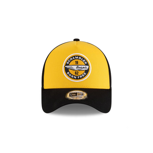 Ducati Lenovo Team MotoGP Yellow 9FORTY A-Frame Trucker Hat