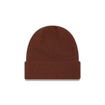 BWT Alpine F1 Team Deep Auburn Waffle Cuff Knit Beanie
