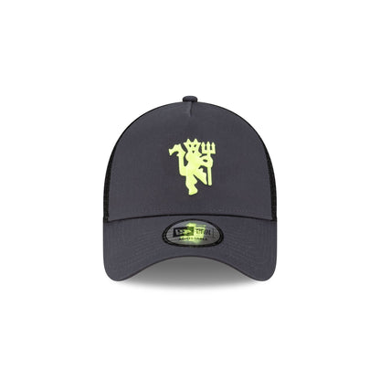 Manchester United FC Cyber Yellow Pop 9FORTY A-Frame Snapback Hat