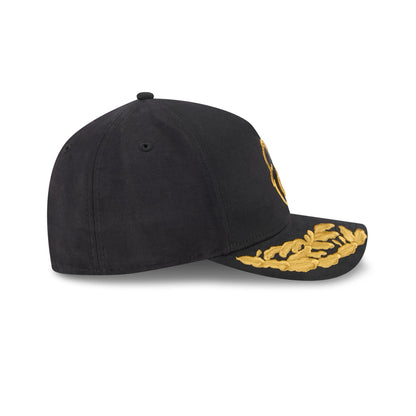Alpha Industries x Baltimore Orioles Black 9FORTY M-Crown A-Frame Snapback Hat