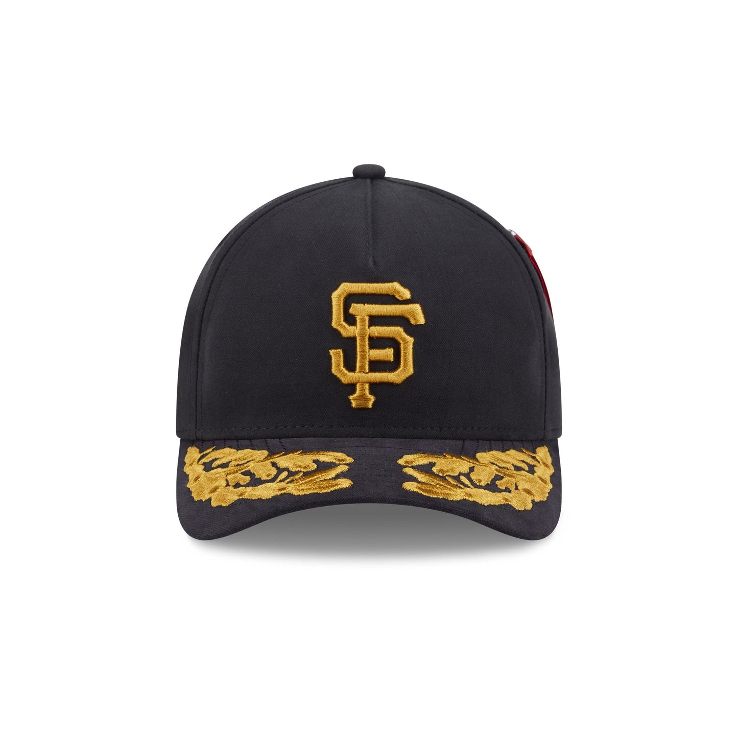Alpha Industries x San Francisco Giants Black 9FORTY M-Crown A-Frame Snapback Hat