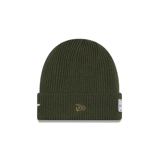 Alpha Industries x Houston Astros Olive Green Cuff Knit Hat