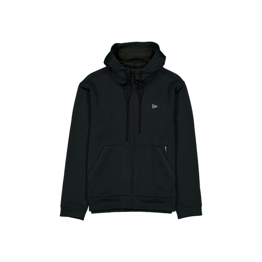New Era Branded Train Black Full-Zip Hoodie