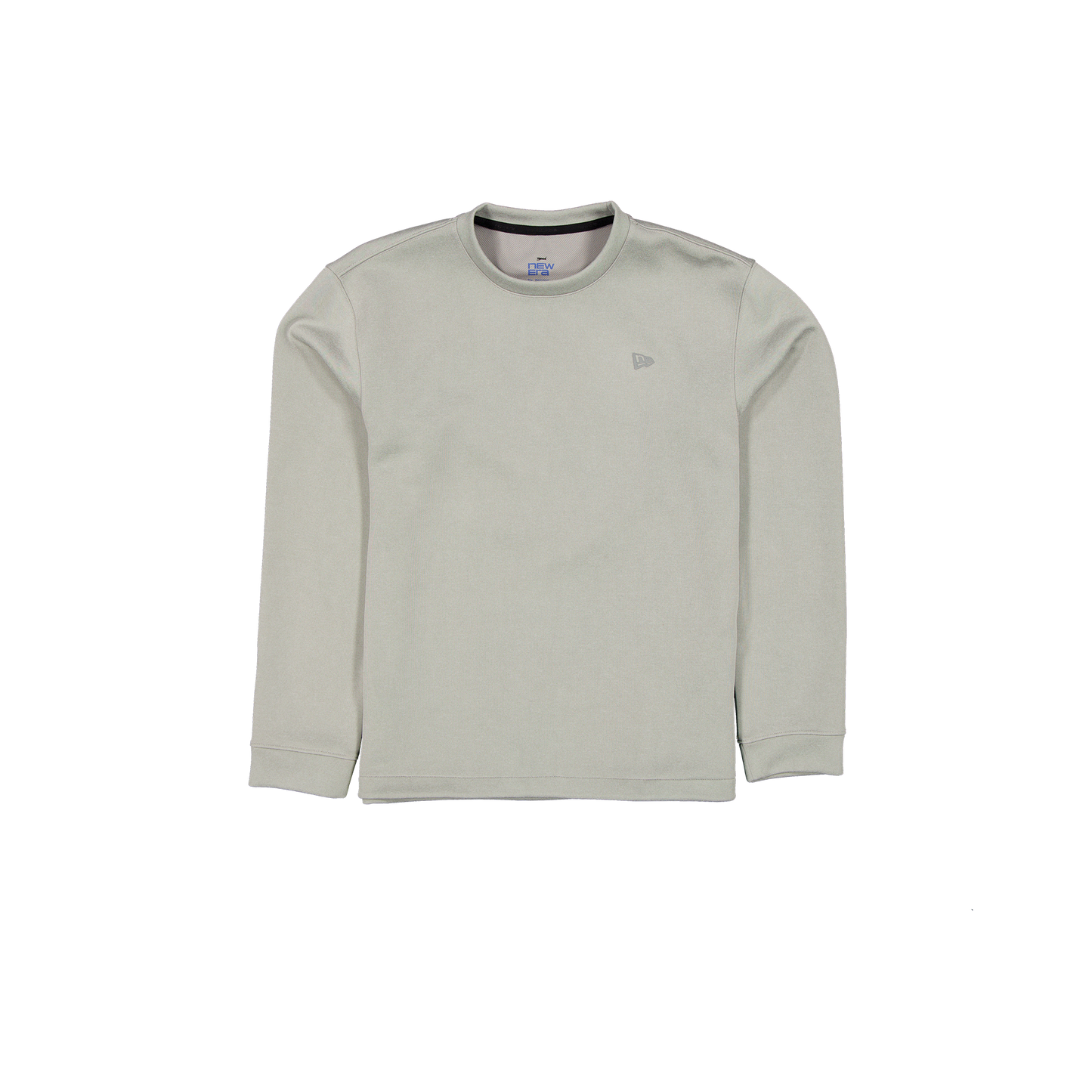 New Era Branded Train Heather Gray Crewneck