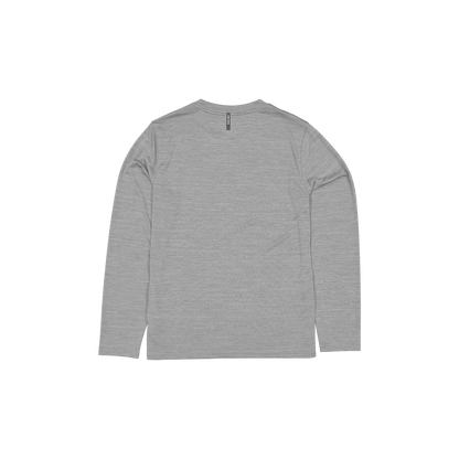 New Era Branded Momentum Training Heather Gray Long-Sleeve T-Shirt