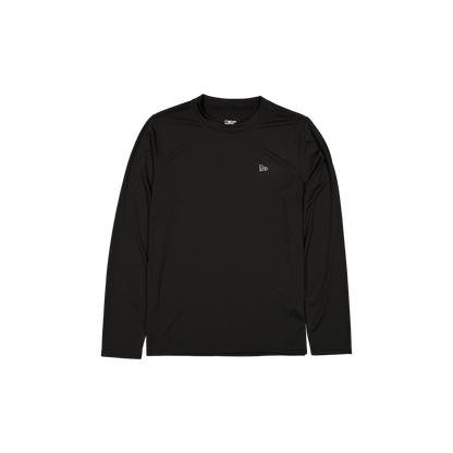 New Era Branded Momentum Training Black Long-Sleeve T-Shirt