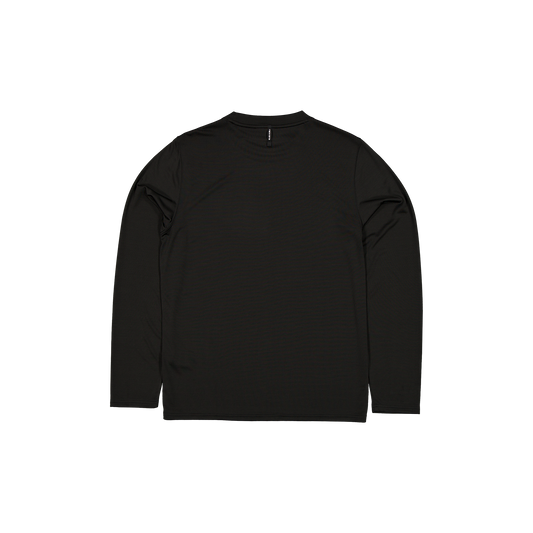 New Era Branded Momentum Training Black Long-Sleeve T-Shirt