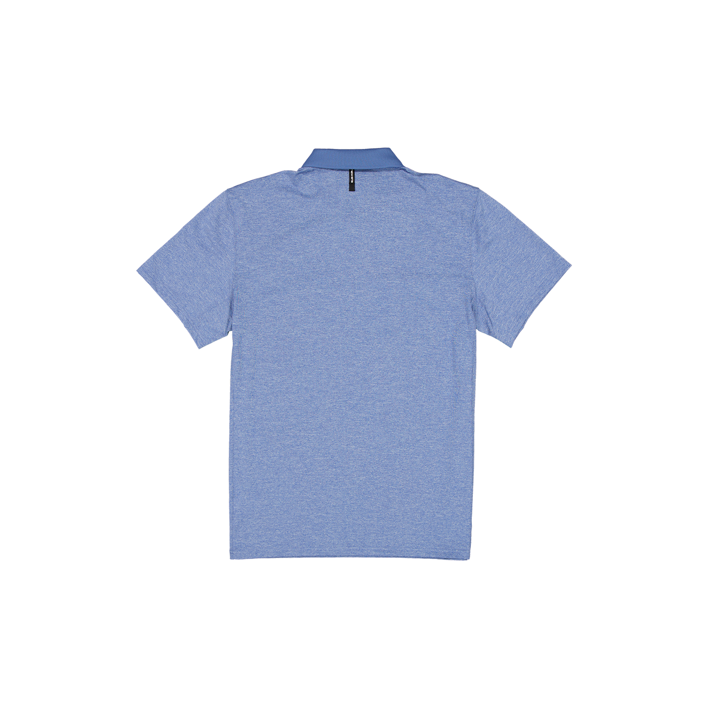 New Era Branded Golf Heather Indigo Blue Polo