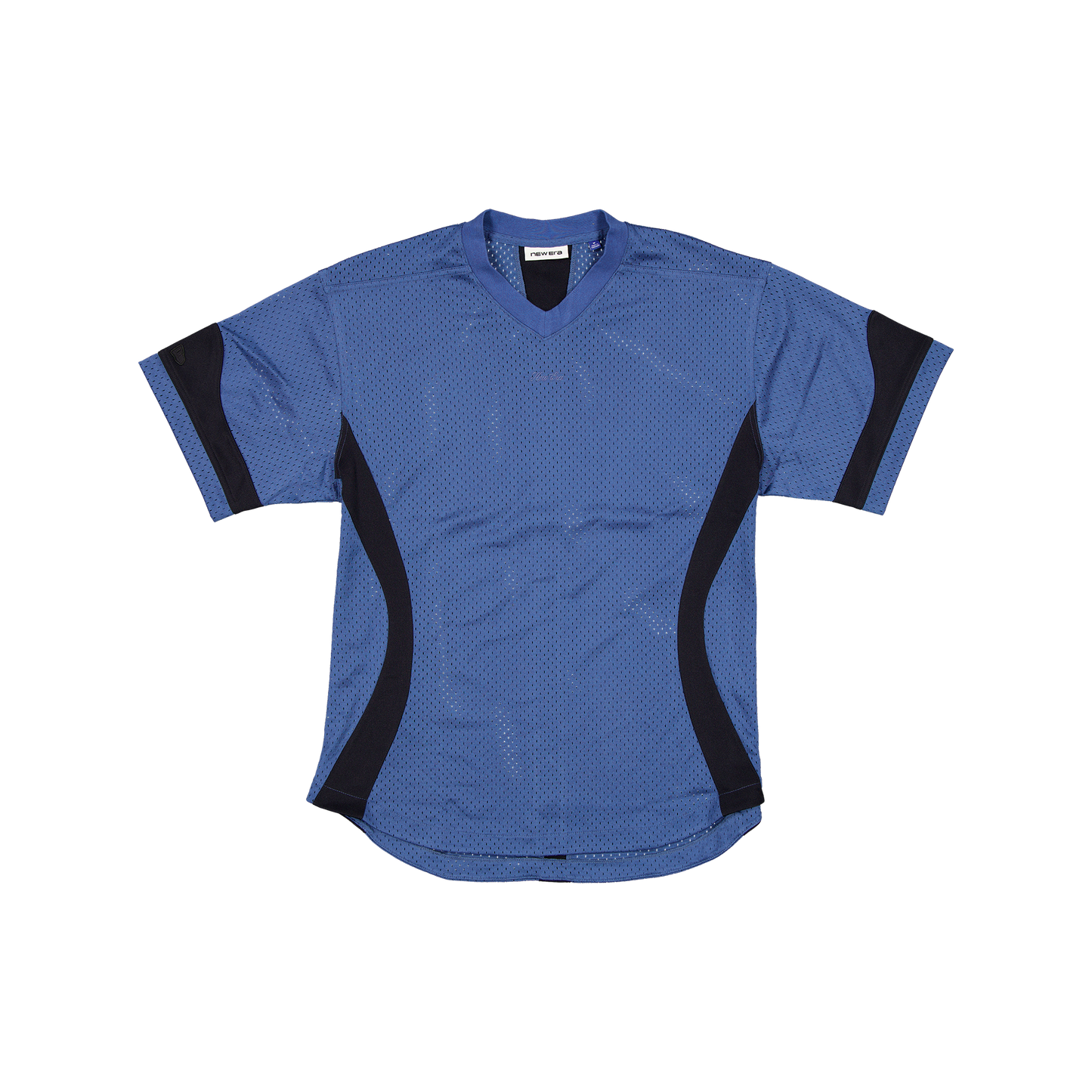 New Era Branded Orchard Combo V-Neck Indigo Pullover