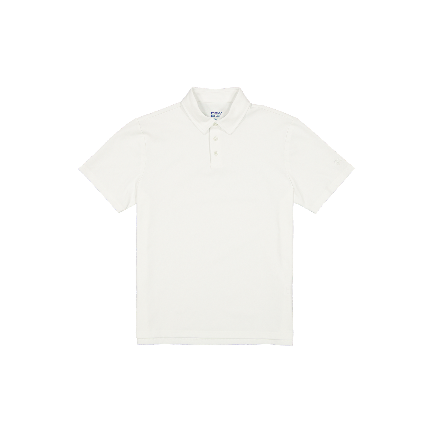 New Era Branded Golf Optic White Polo