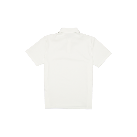 New Era Branded Golf Optic White Polo