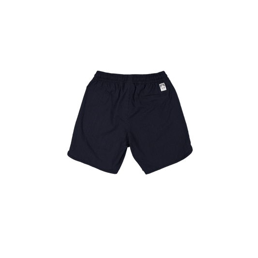 New Era Branded Seersucker Momentum Navy Shorts