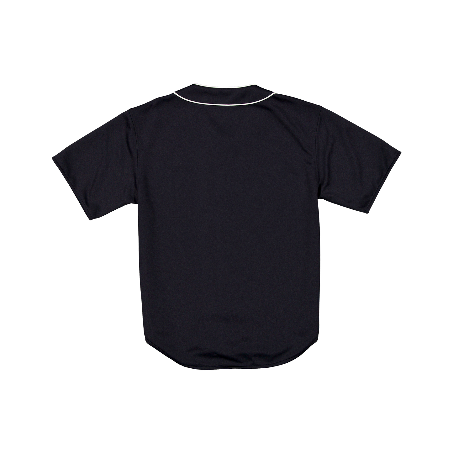 New Era Branded Piping Full-Zip Baseball Navy Jersey