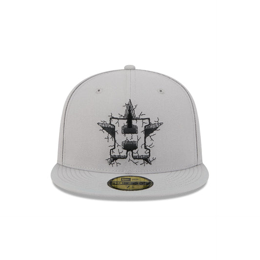 Houston Astros Cracked Cement 59FIFTY Fitted Hat